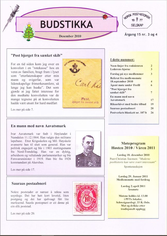 BUDSTIKKA 2010 Nr 3 og 4