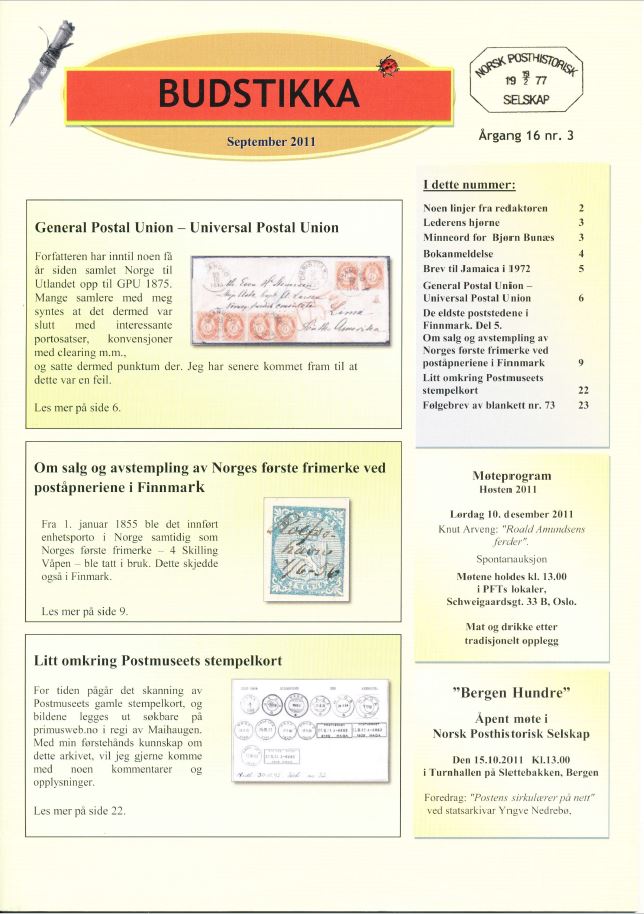 BUDSTIKKA 2011 NR 3
